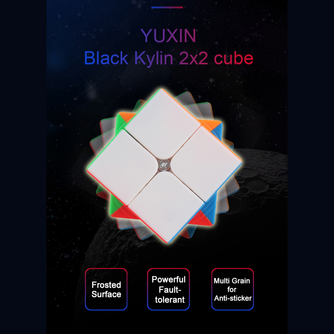 YuXin Black Kirin 2x2