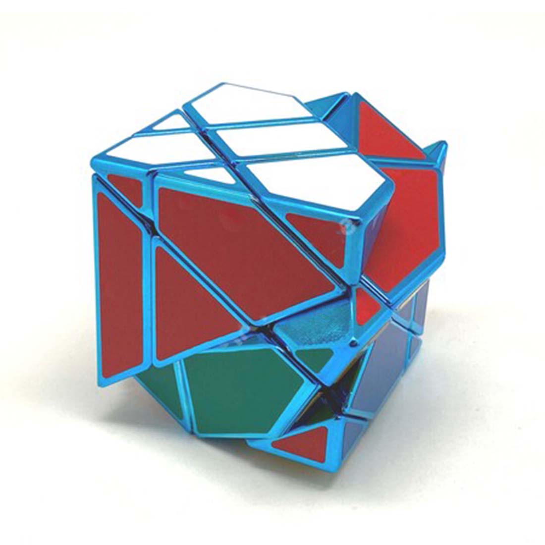 Calvin's Super Fisher 3x3 Speed Cube with 6-Color Stickers (Blue/Limited Edition)
