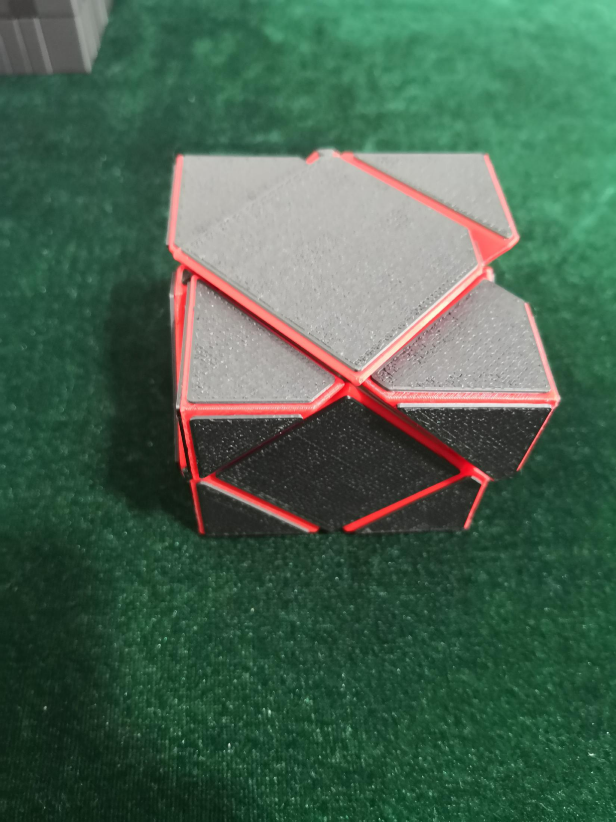 3D Printed 2x2 Mirror Skewb Speed Cube