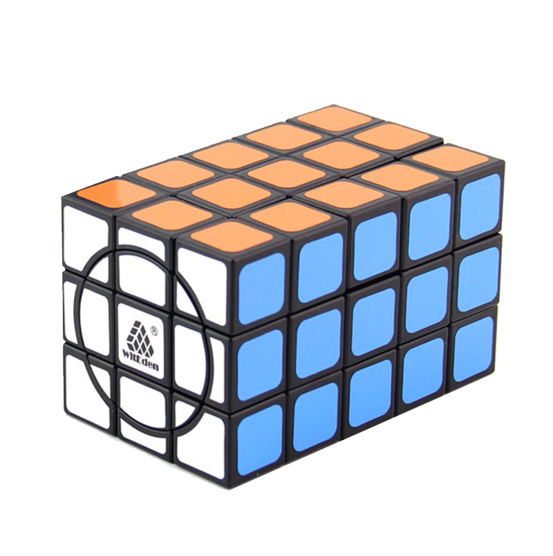 WitEden 3x3x5 Cuboid Crazy Magic Cube (No.1 Edition/Black)