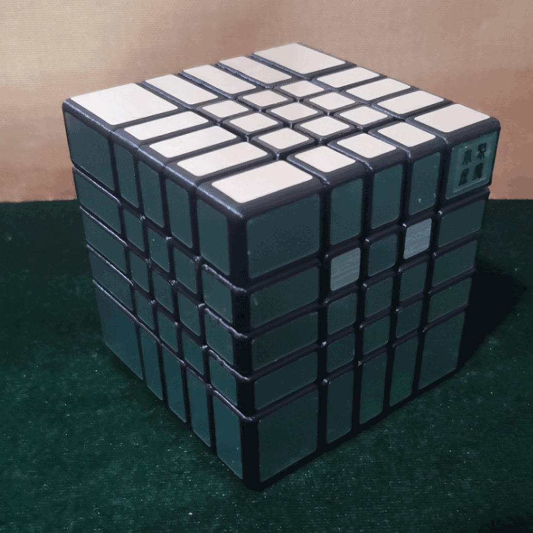 3D Printed 5x5 Mirror Speed Cube