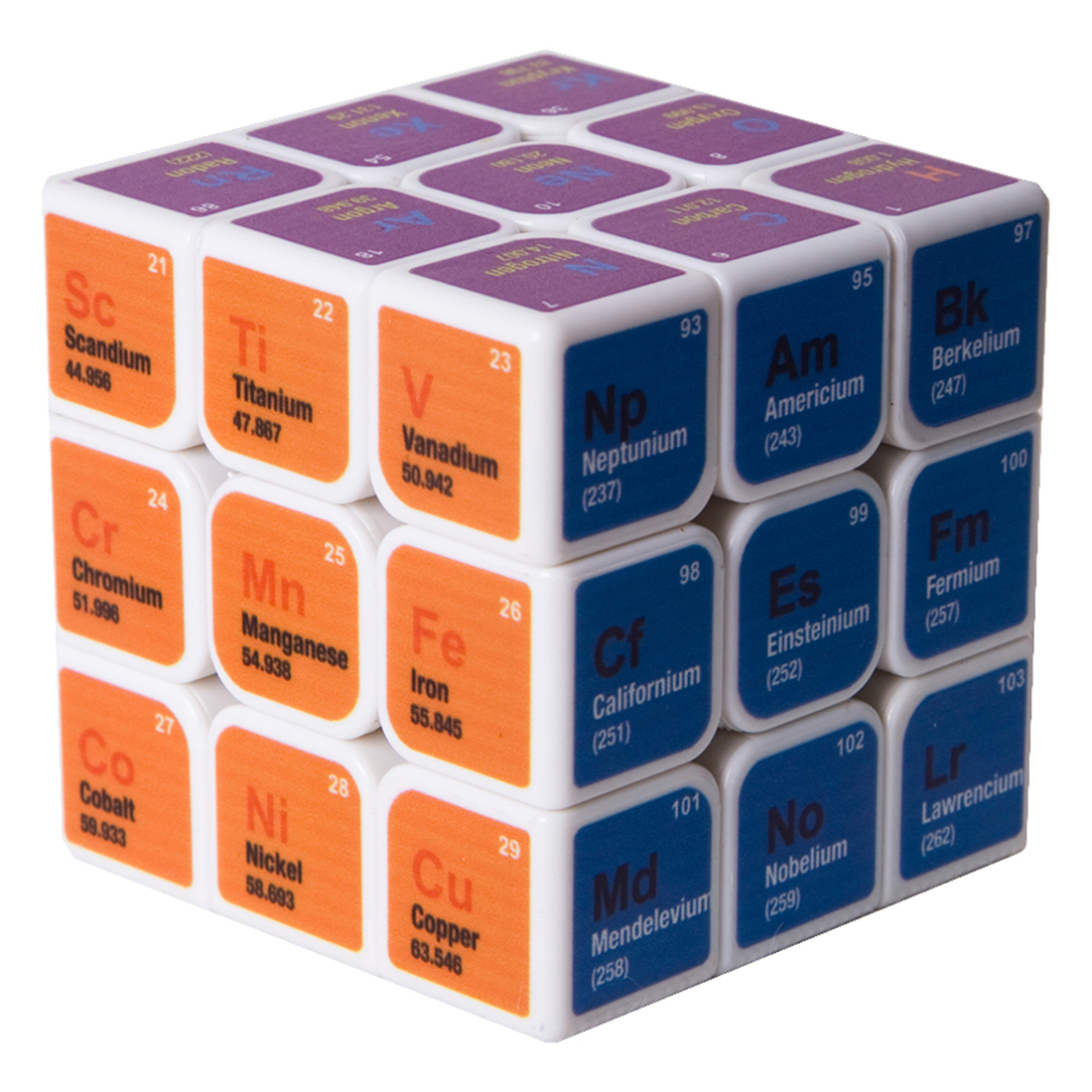 FangMo UV Chemical 3x3 Magic Cube - White