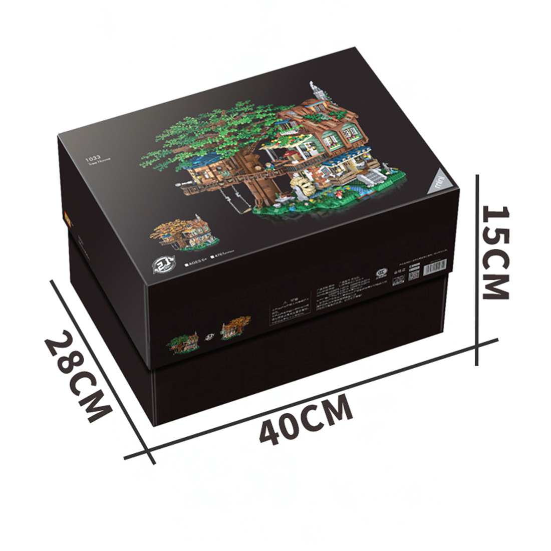 4761Pcs Tree House Bricks Building Blocks Set