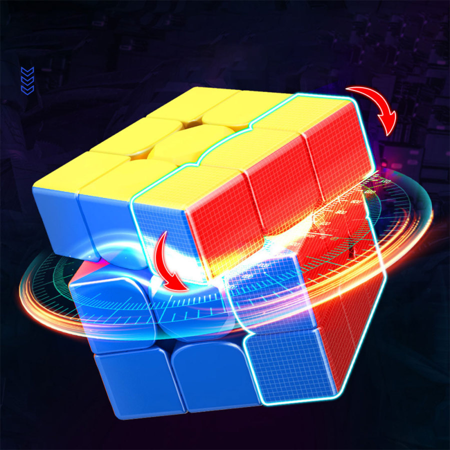 MoYu RS3M 3x3 Super MagLev Speed Cube