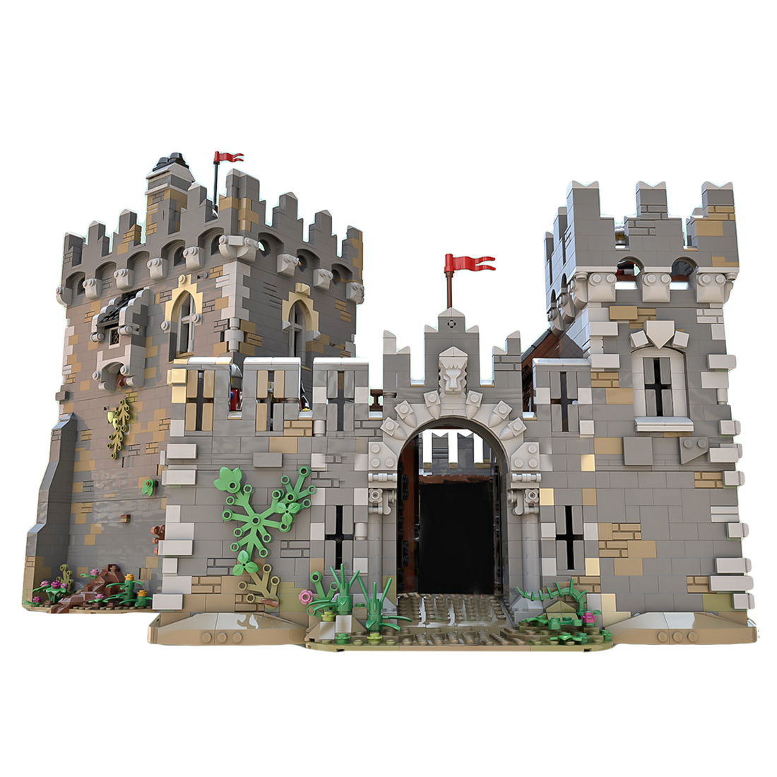 7500+Pcs Medieval Castle Building Block Set