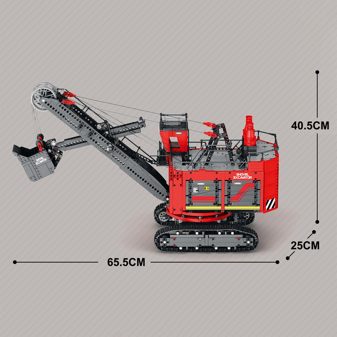 2968PCS Electric  Shovel Building Blocks Set 
