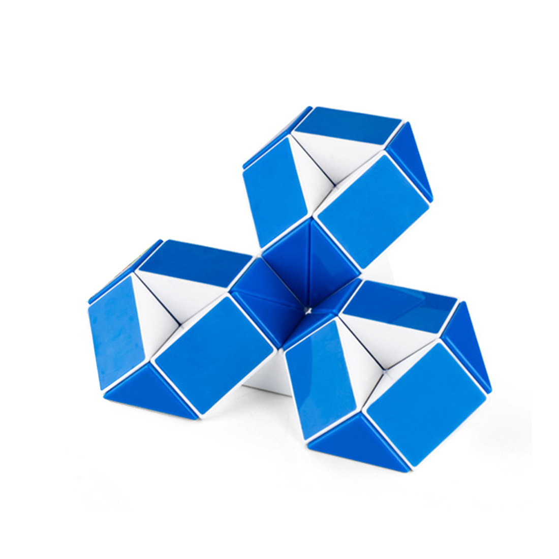 DianSheng 24-Section Snake Cube - Blue