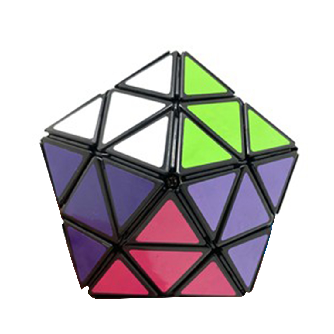 Calvin's Icosahedron Carousel Magic Cube (Black Body)