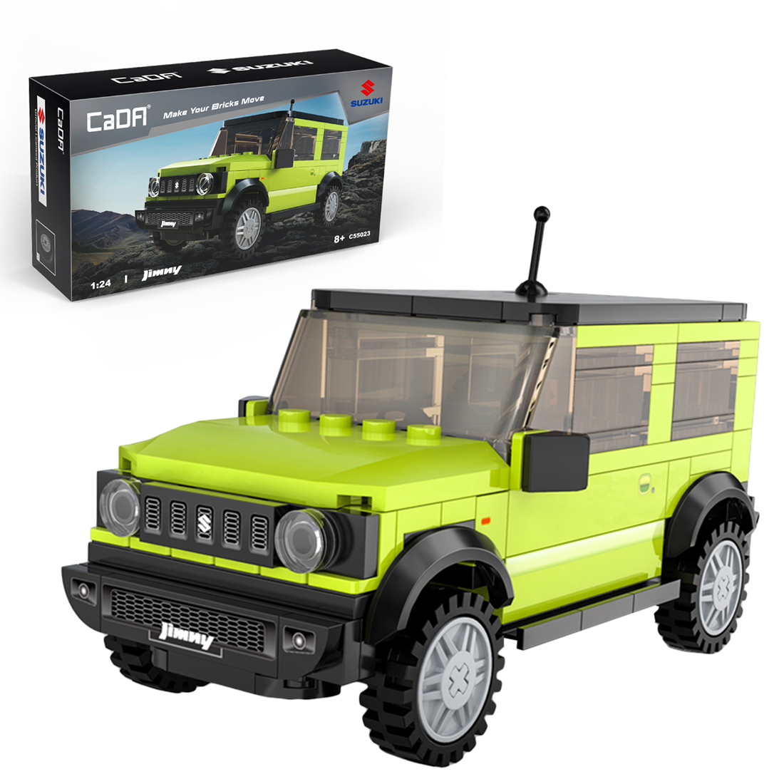 192Pcs JIMNY Off-road Vehicle Building Block Set