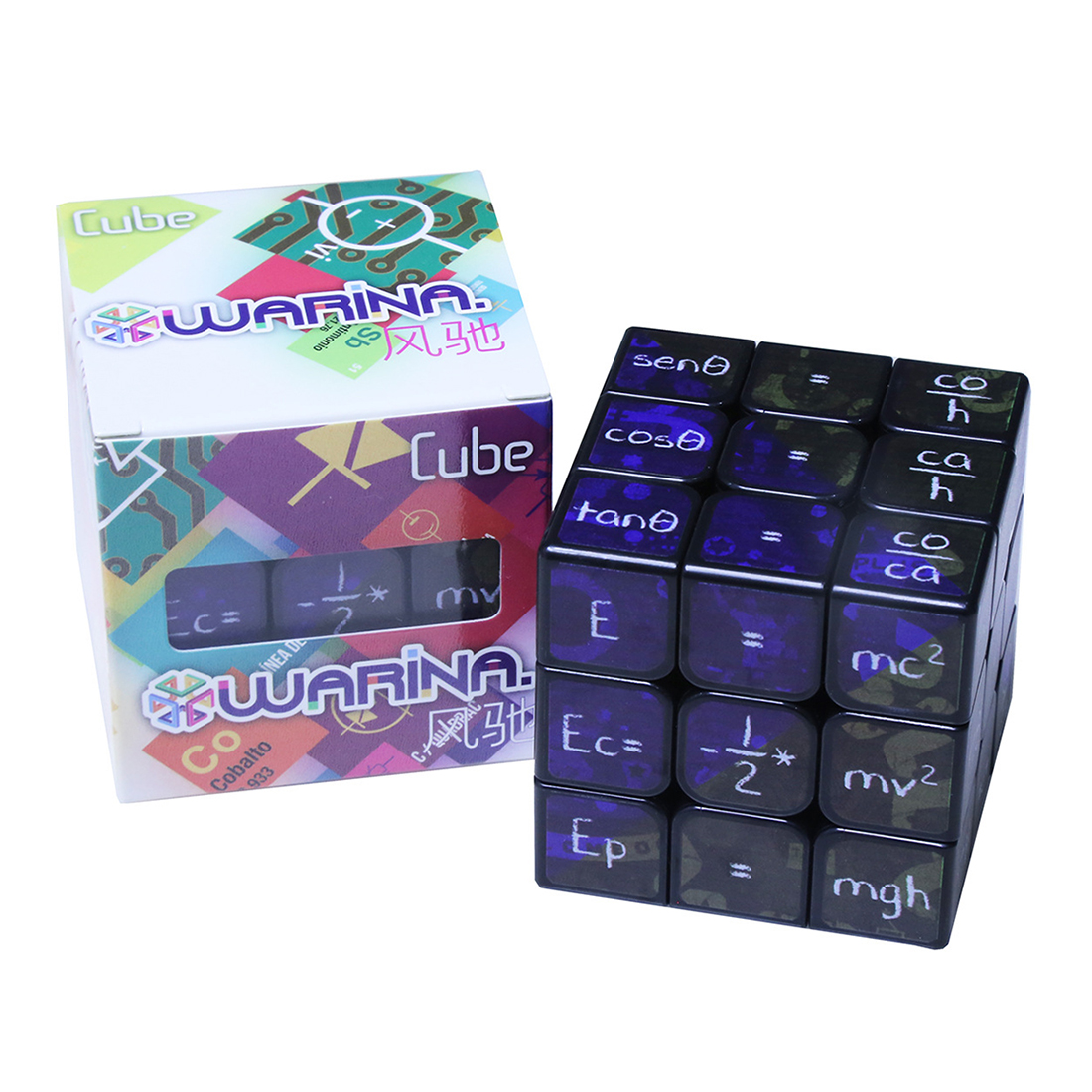FangMo UV Physical 3x3 Magic Cube - Black