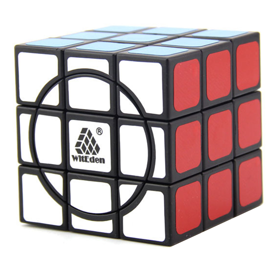 WitEden 3x3 Super Crazy Magic Cube (Black)