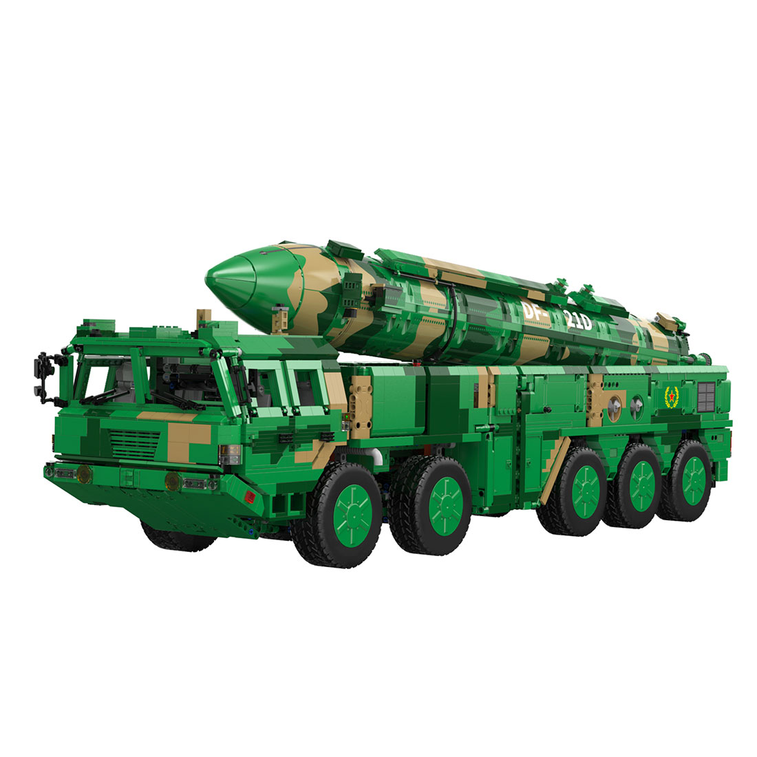 6351PCS Military DF-21D Ballistic Missile Building Blocks Set 