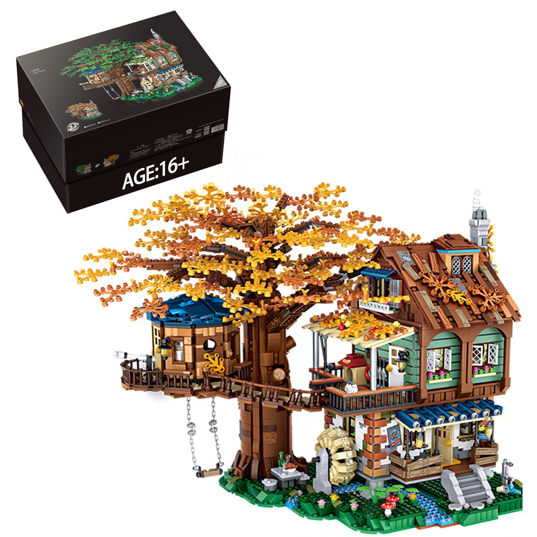 4761Pcs Tree House Bricks Building Blocks Set