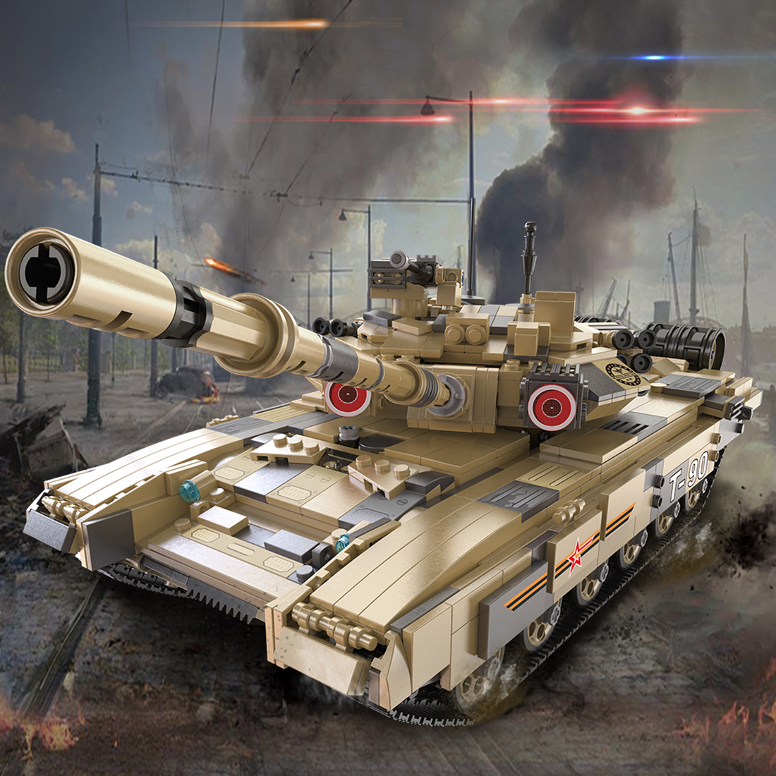 1722Pcs Tank Building Block Set