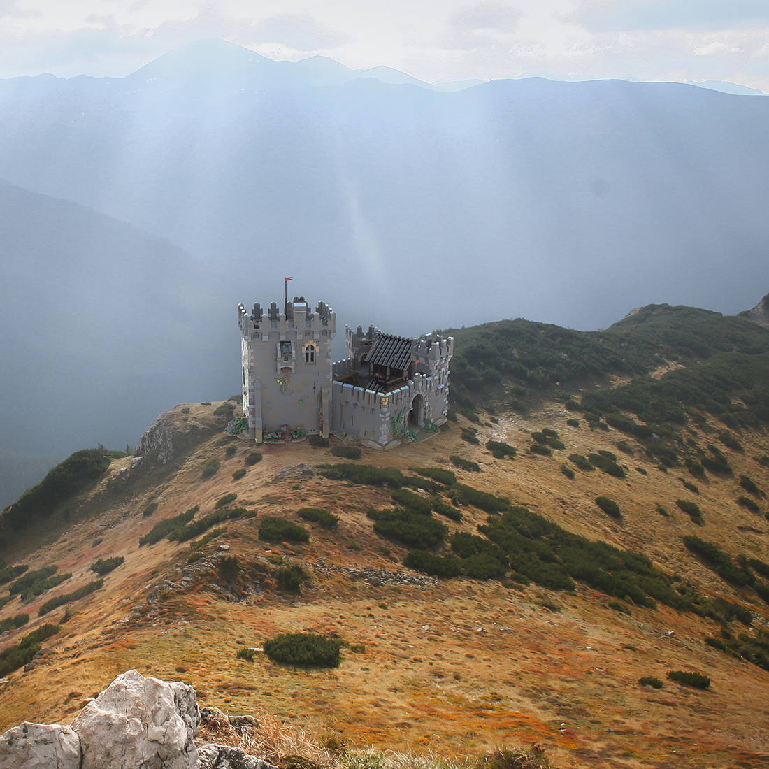 7500+Pcs Medieval Castle Building Block Set