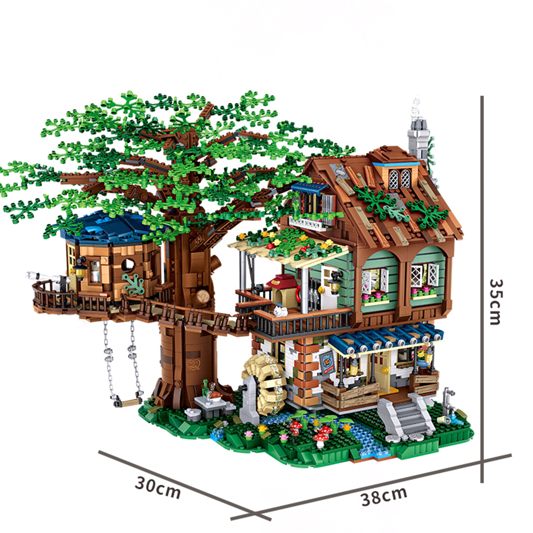 4761Pcs Tree House Bricks Building Blocks Set