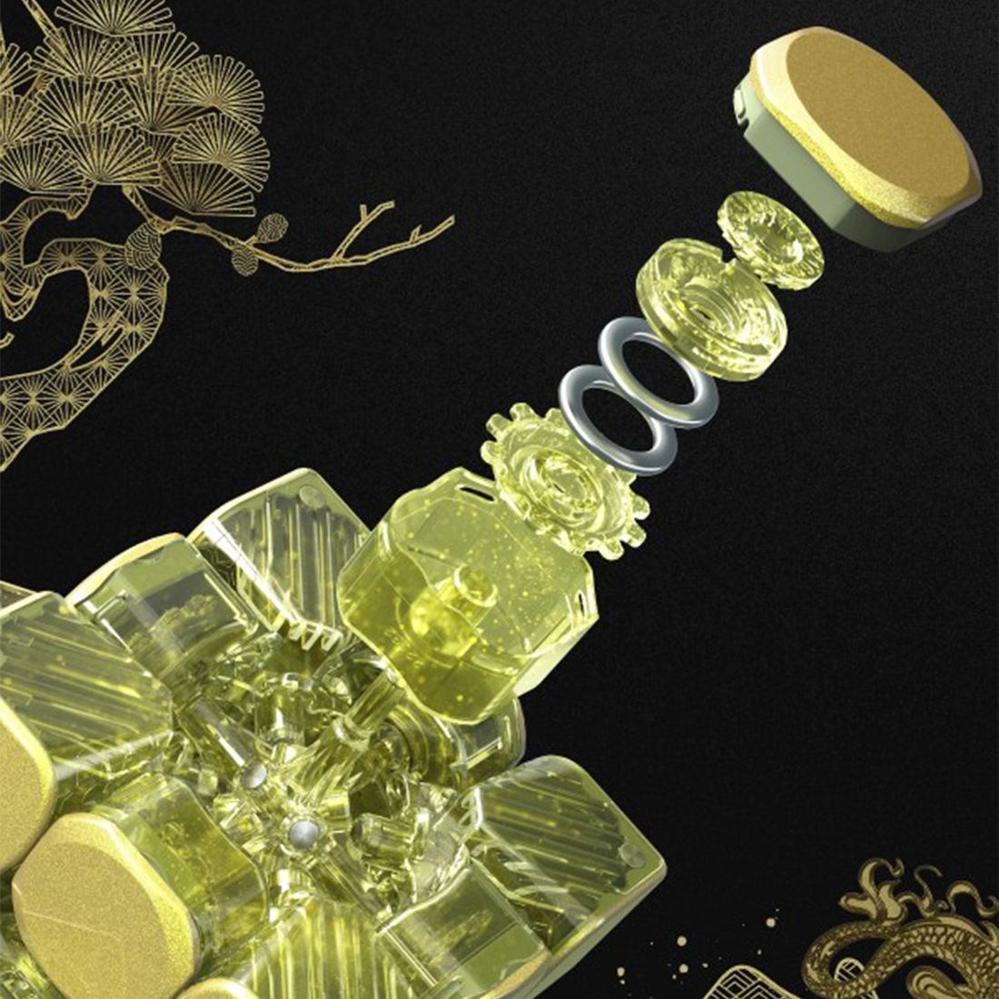 GAN 13 3x3 Maglev Speed Cube  (Customized)