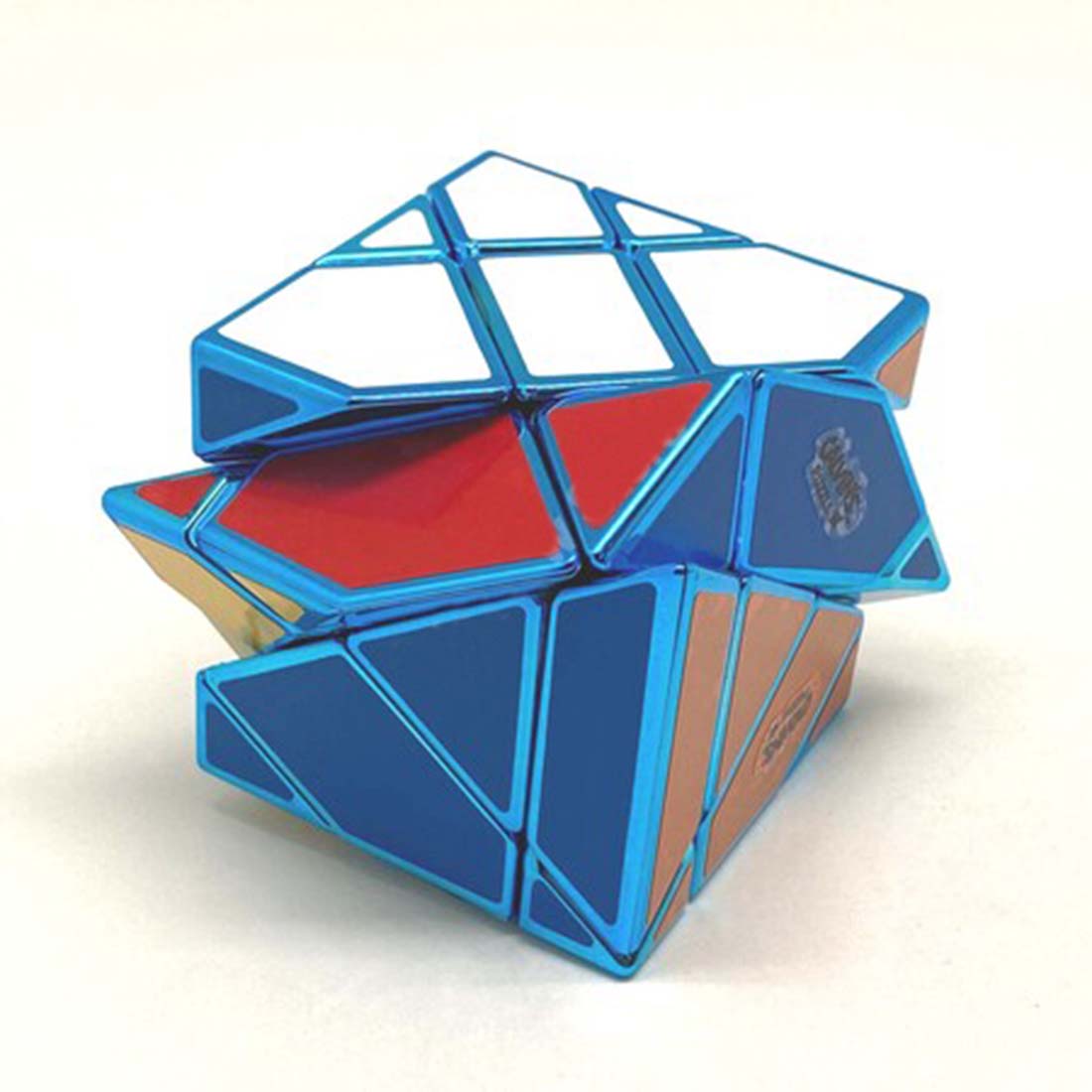 Calvin's Super Fisher 3x3 Speed Cube with 6-Color Stickers (Blue/Limited Edition)