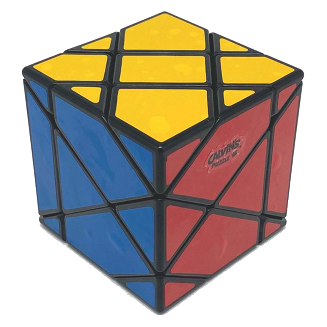 Calvin's Super Fisher 3x3 Speed Cube with 6-Color Stickers (Black/Limited Edition)