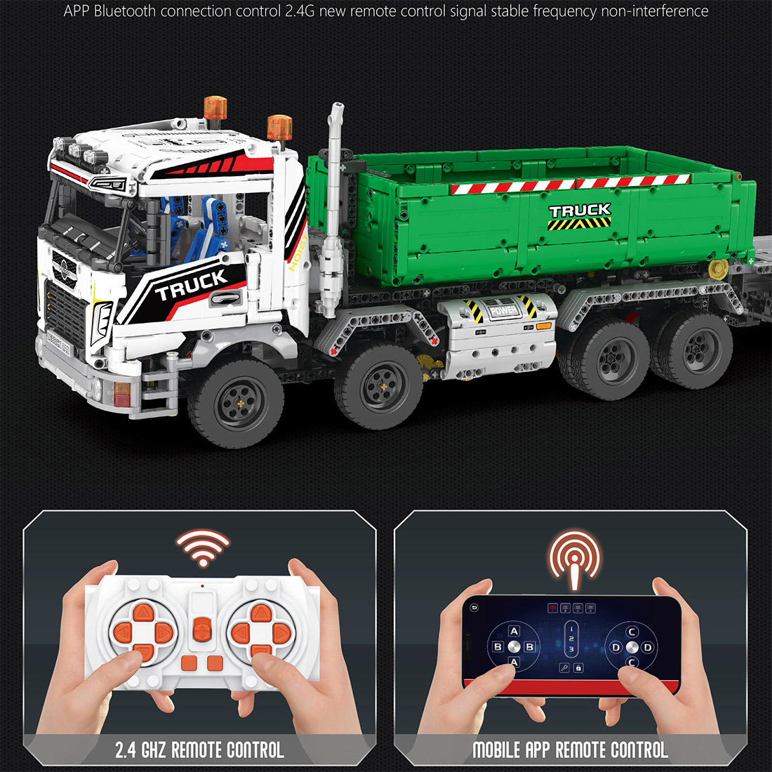 2950PCS Hook Crane Building Blocks Set 