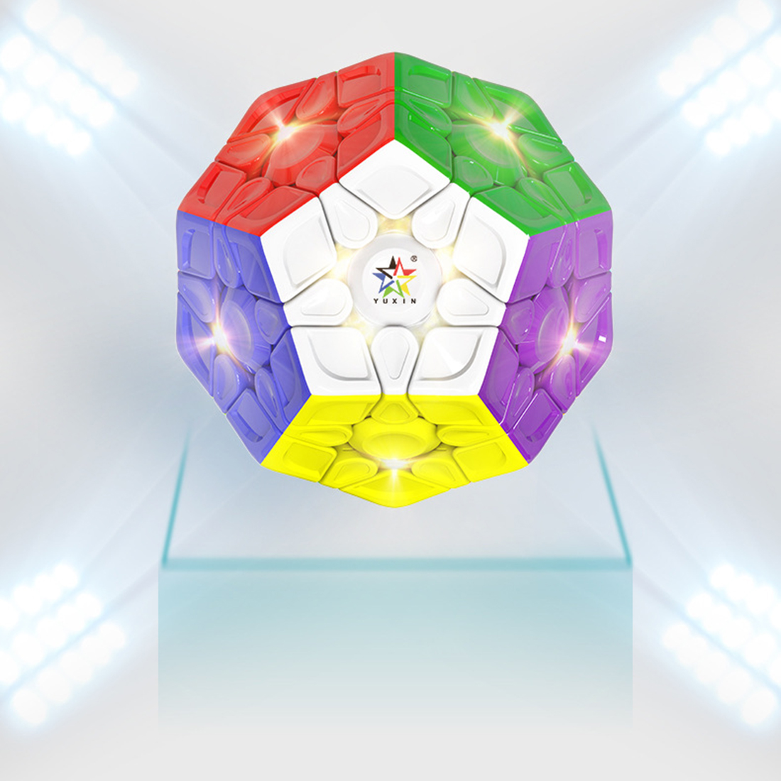 YuXin Little Magic Megaminx V3 Magnetic Speed Cube 