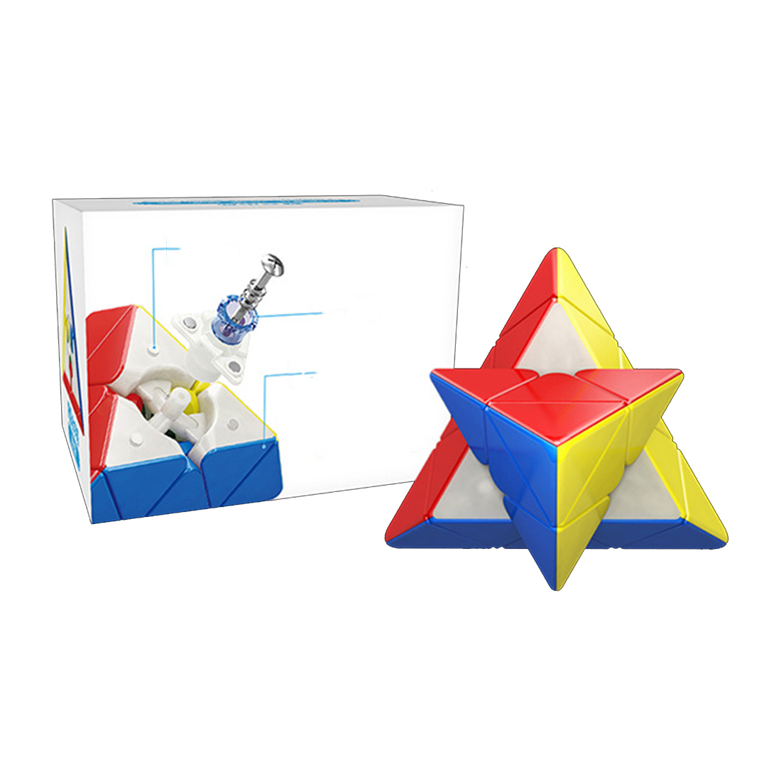 MoYu RS Magnetic 3x3 Pyraminx Speed Cube