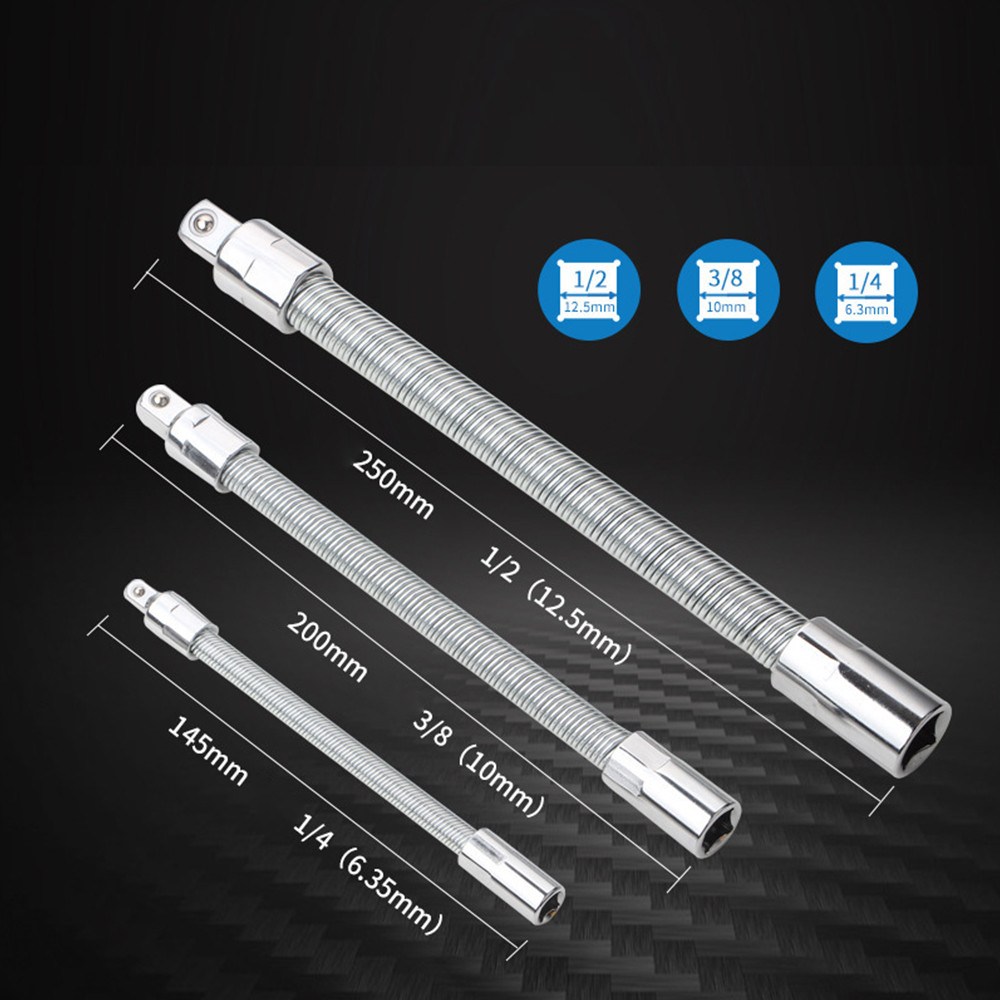 Basicbuys Electric Wrench Sleeve Universal Extension Rod