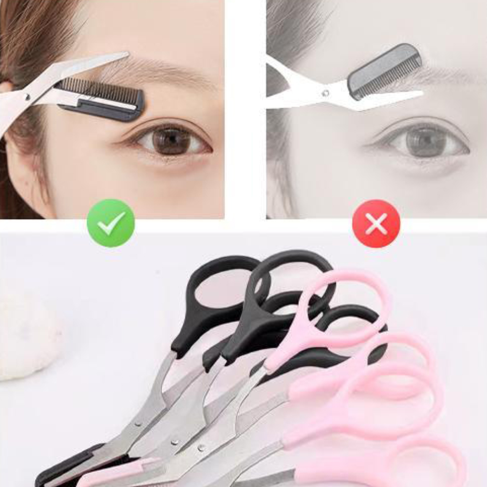 Flygooses Eyebrow Trimming Scissors