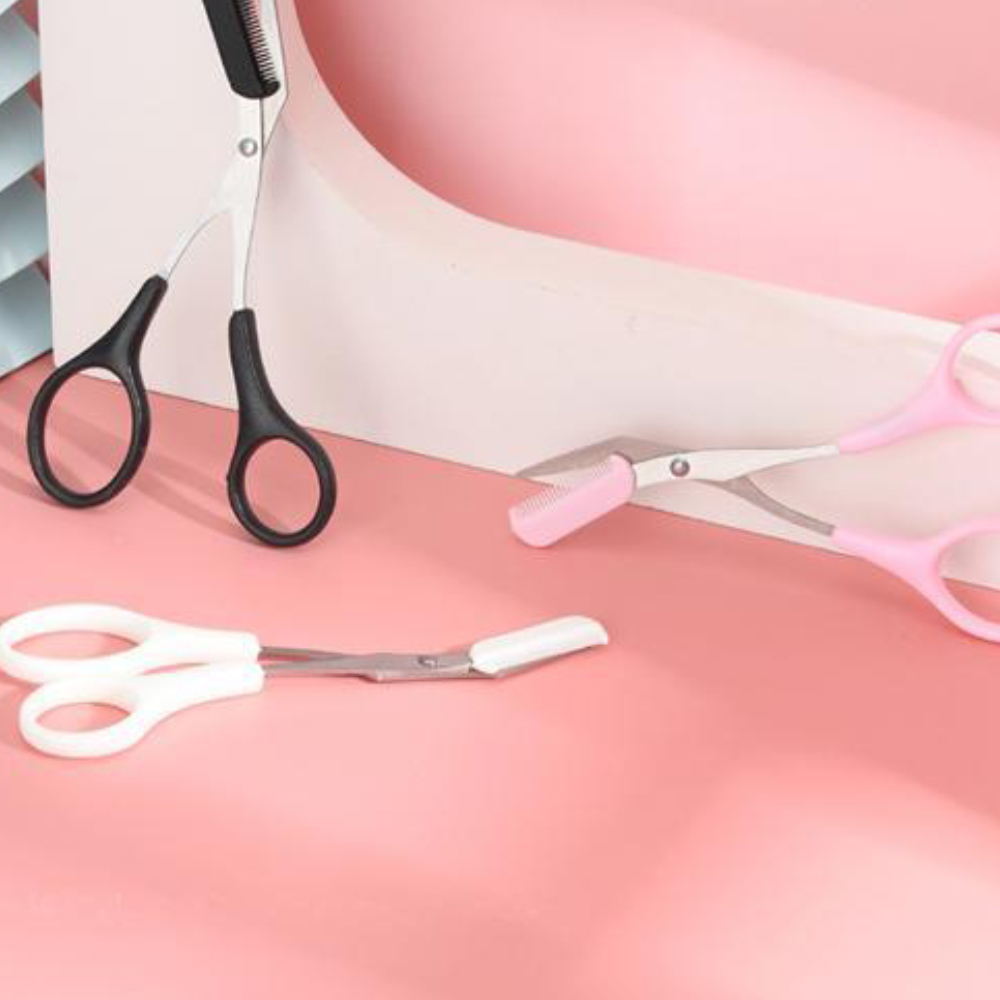 Flygooses Eyebrow Trimming Scissors
