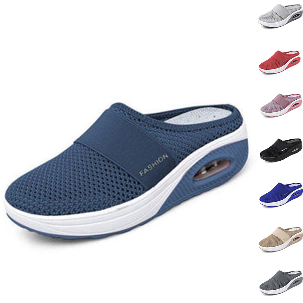 Flygooses Air Cushion SlipOn Walking Shoes Orthopedic Diabetic Walkin