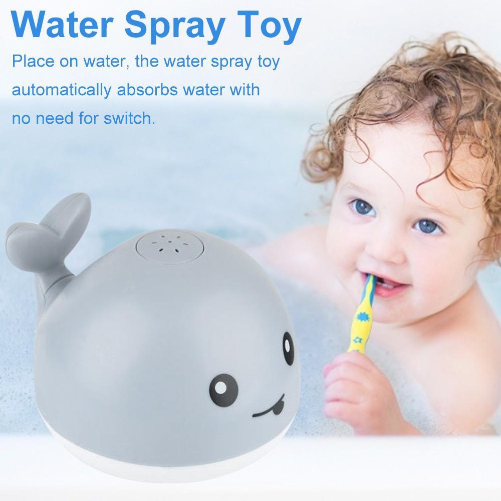 Flygooses 2 in 1 Bathroom Water Spray Toy for Kids