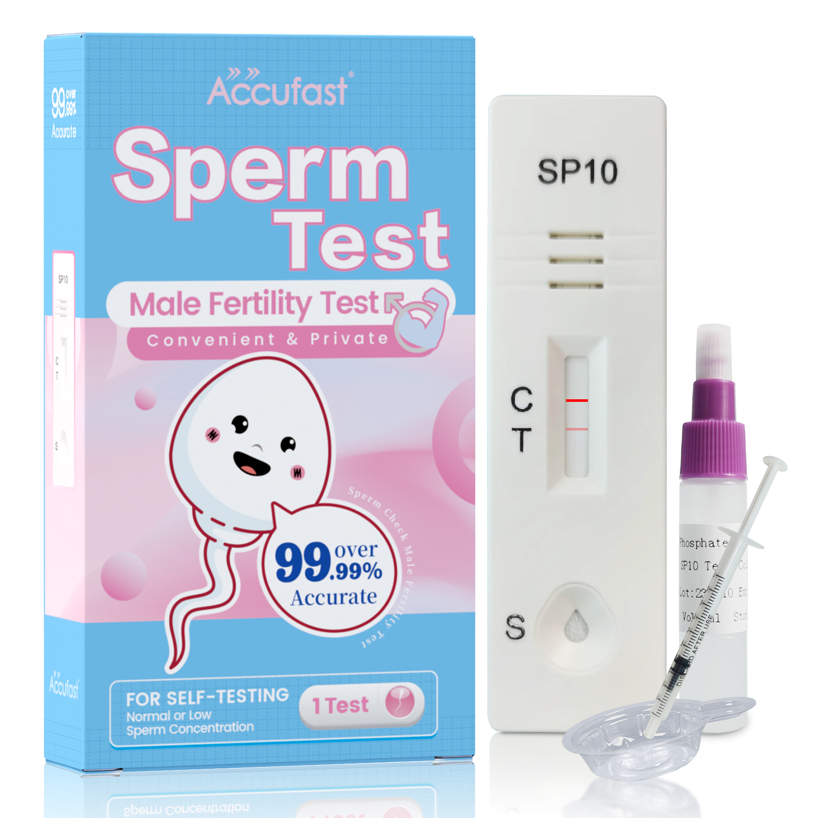 MaleSperm（Male Fertility）Test-AccuFast