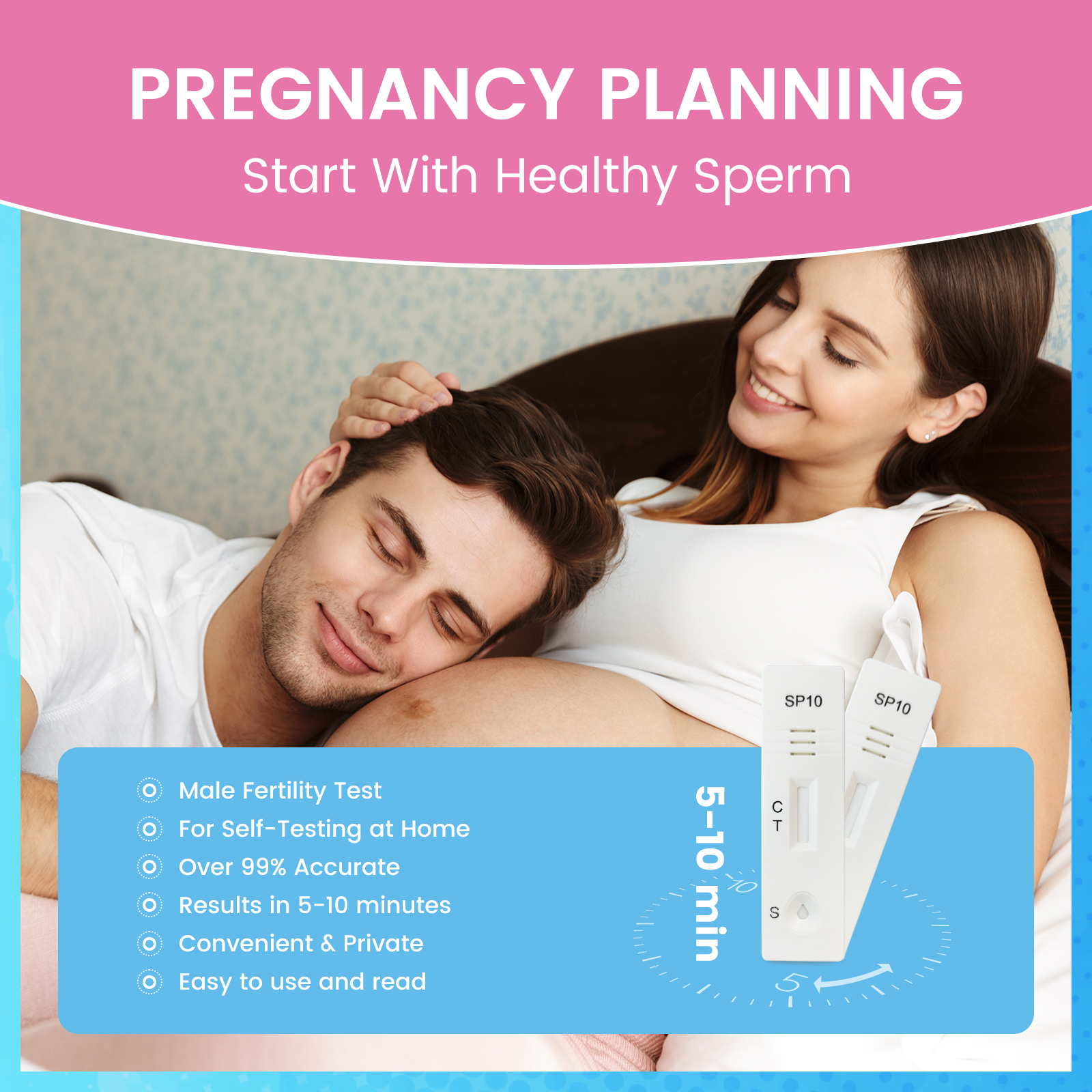 MaleSperm（Male Fertility）Test-AccuFast