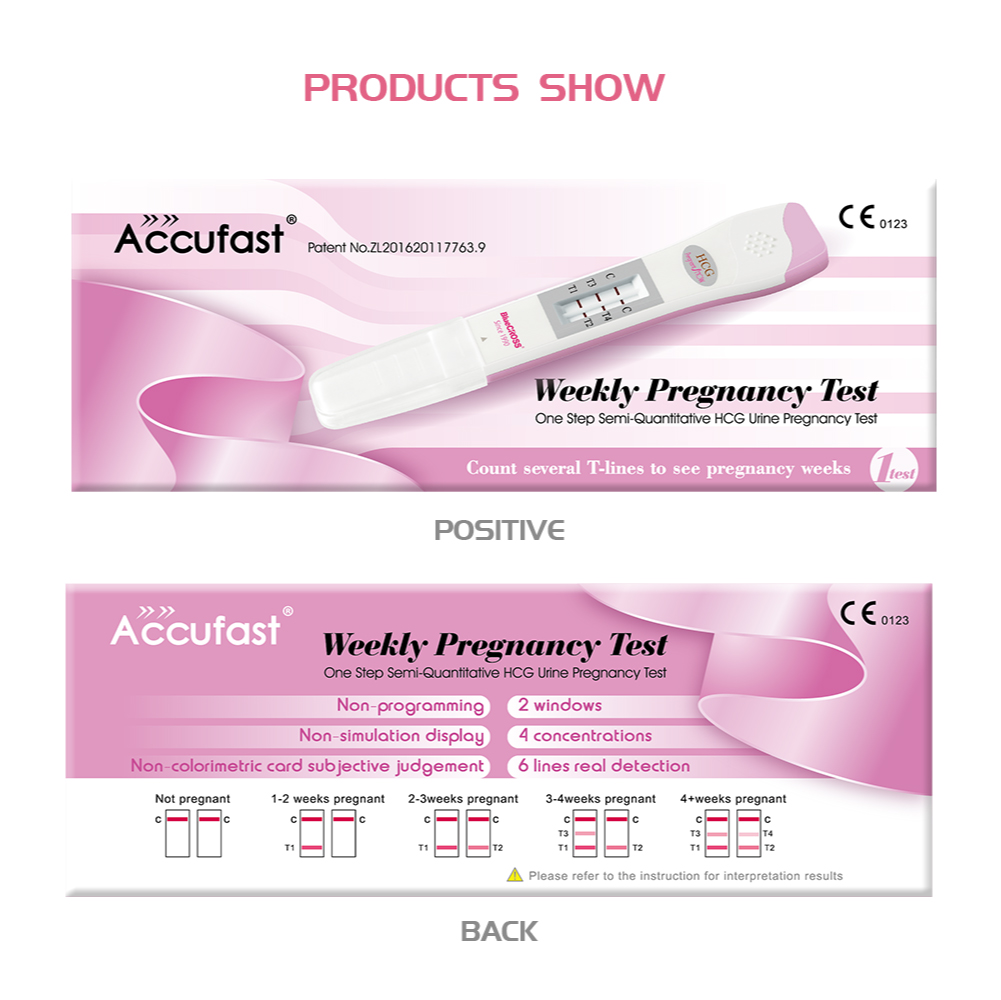 Weekly Pregnancy Test (1 Test)-AccuFast