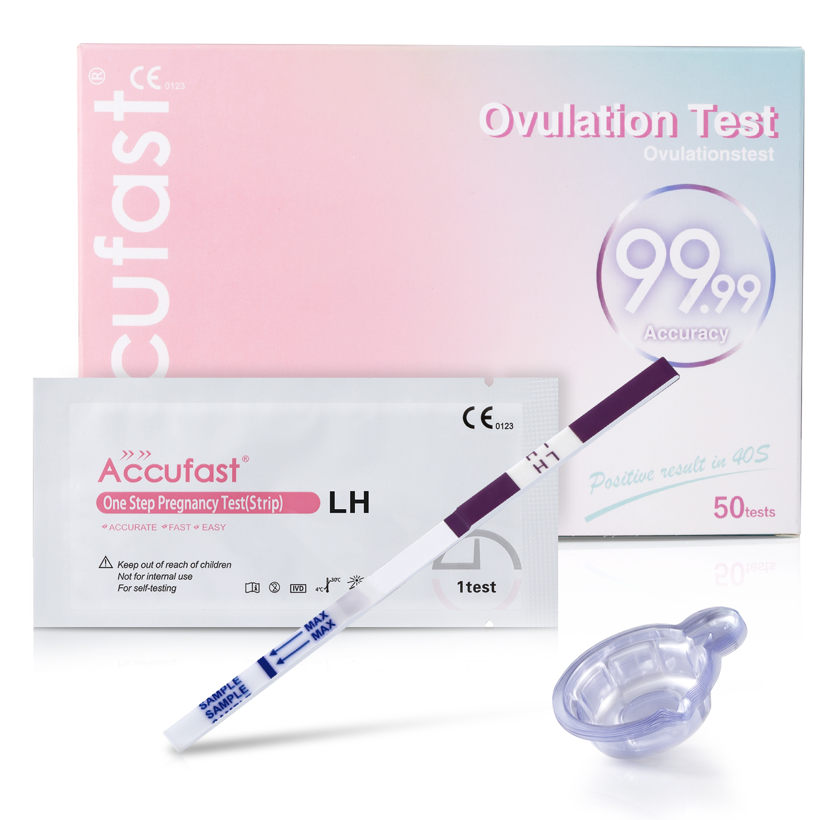 Ovulation Strips Tests-AccuFast