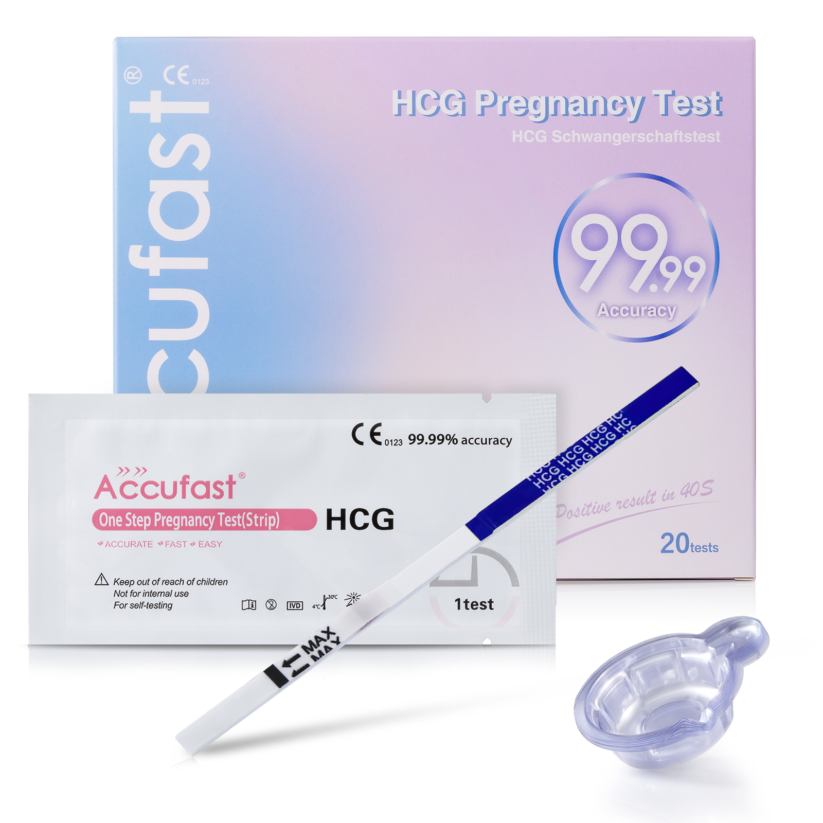 AccuFast Pregnancy Strips Tests-AccuFast