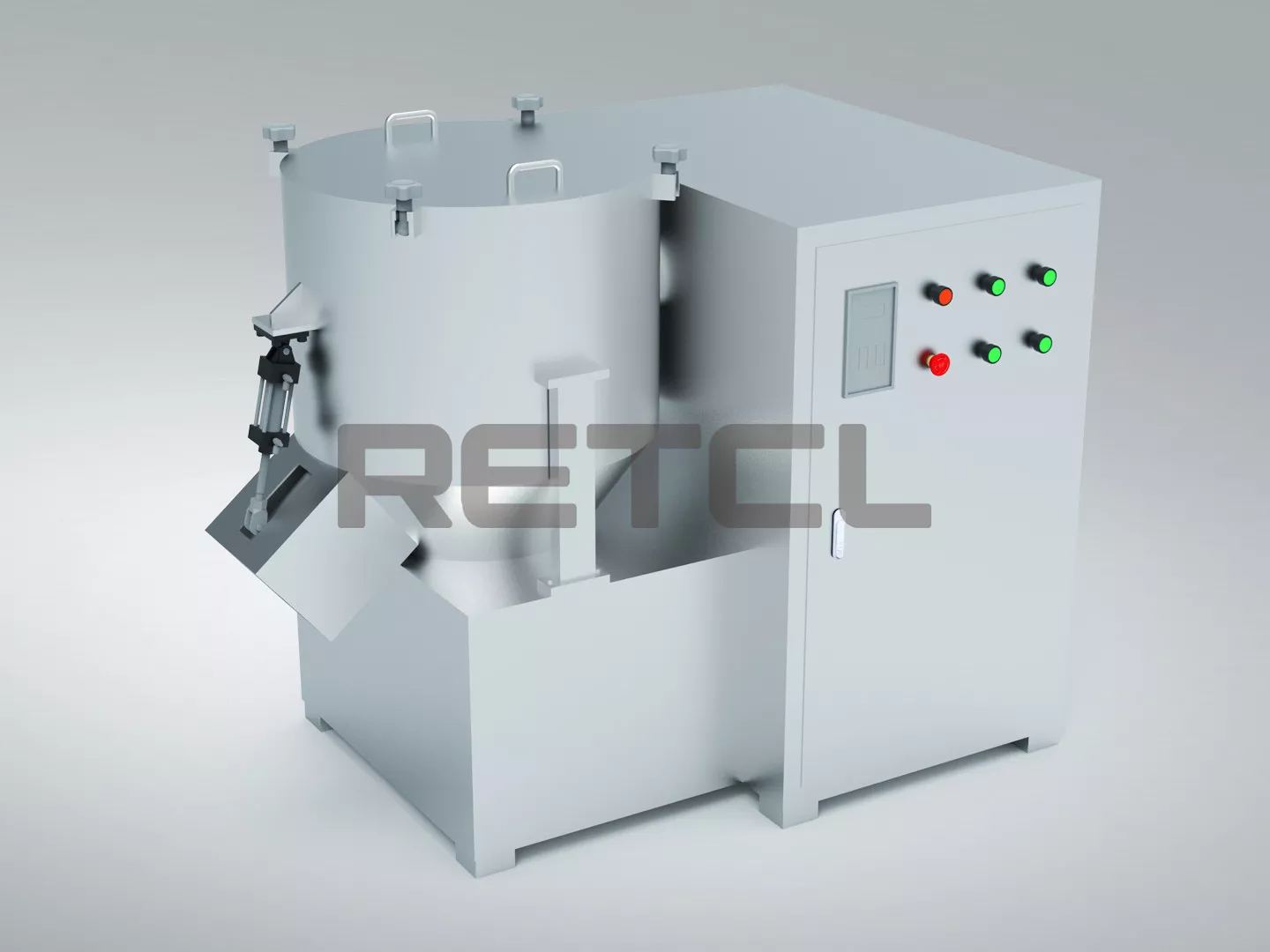 GHJ-Vertical High Speed and High Efficiency Granulation Mixer-RETCL Process