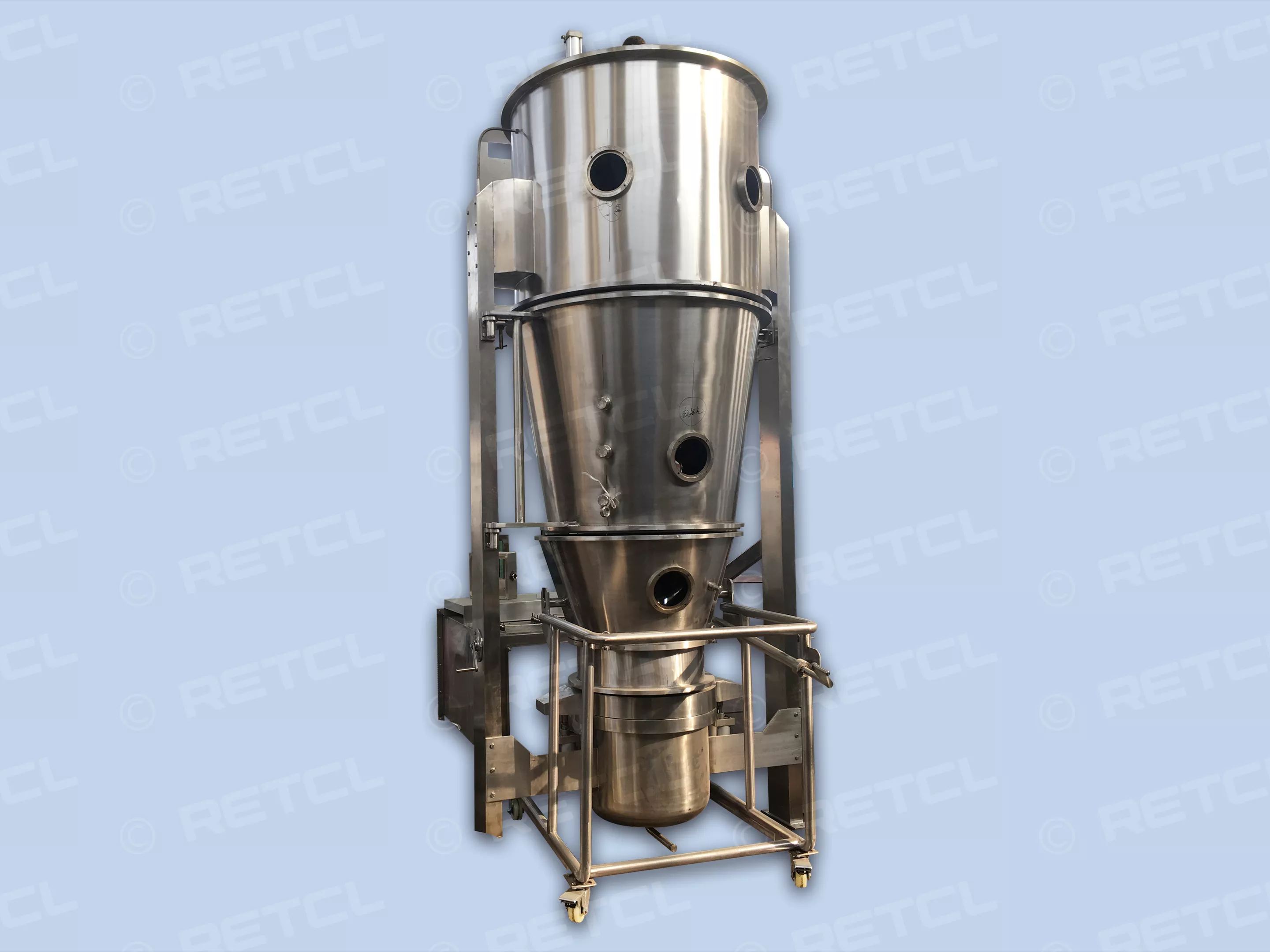 FLPVertical Wurster Fluidized Bed Spray Granulation Coater