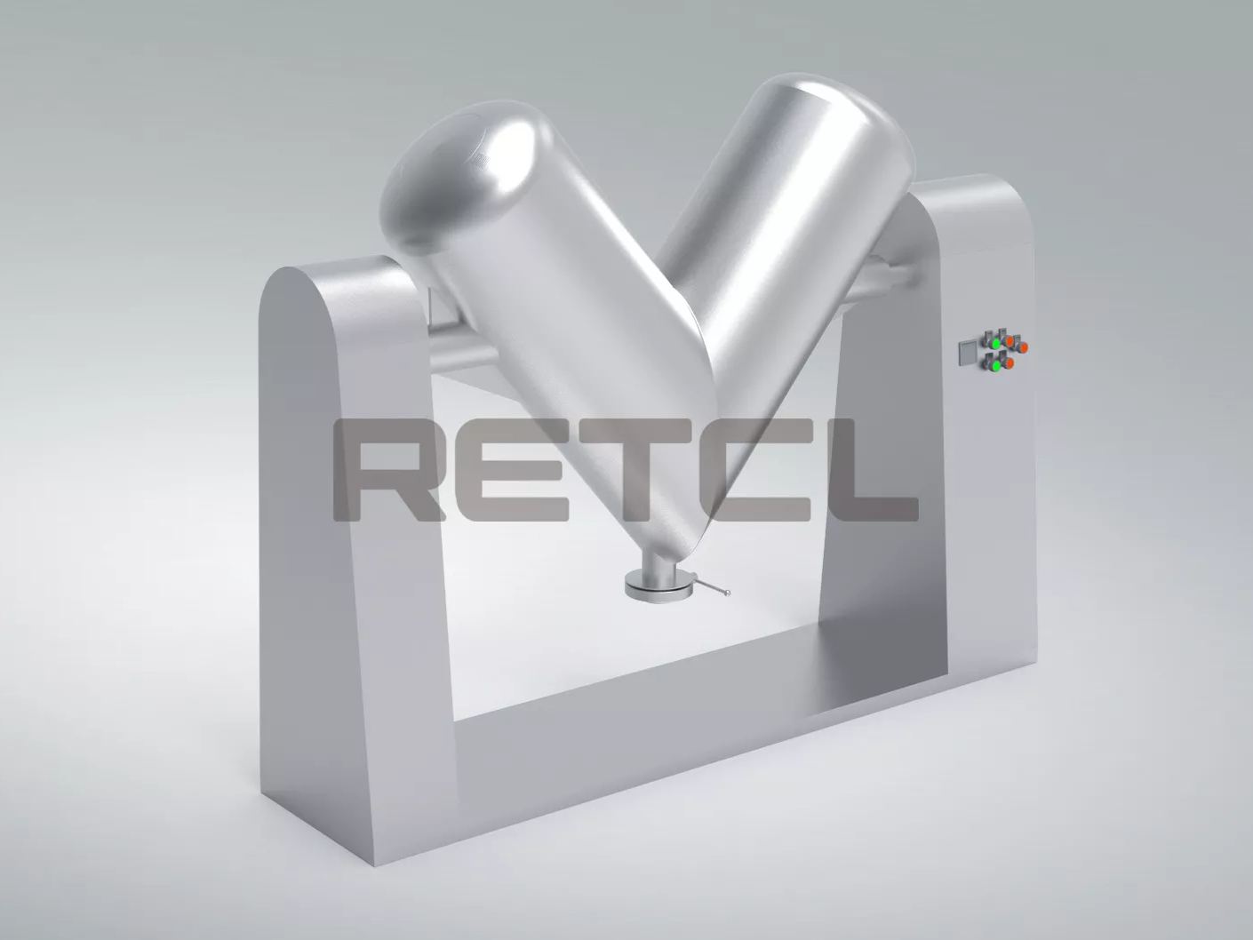 Full Size Rendering of Shape Mixer by RETCL Process