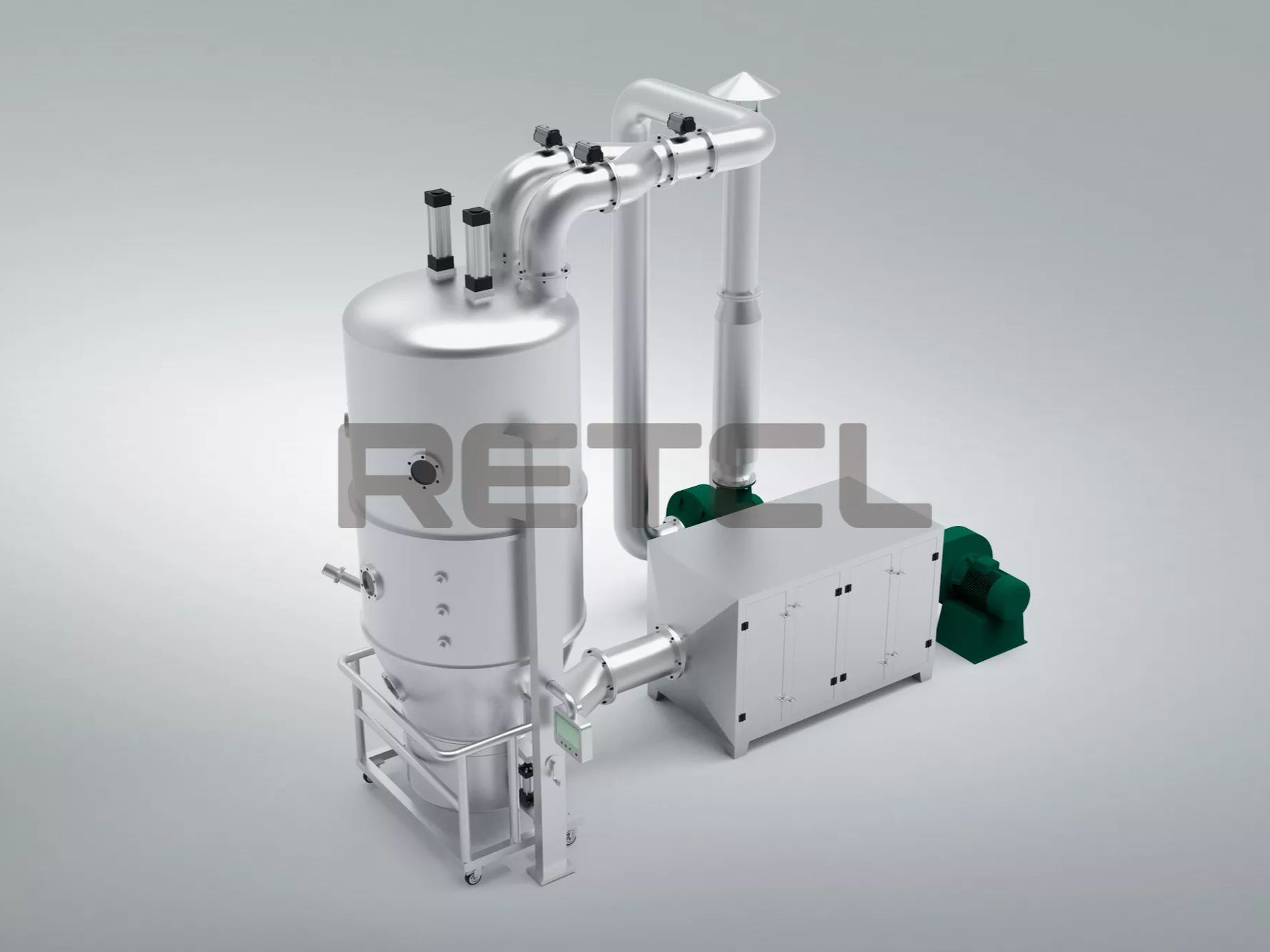 FG-Vertical Fluidized Bed Dryer-RETCL Process