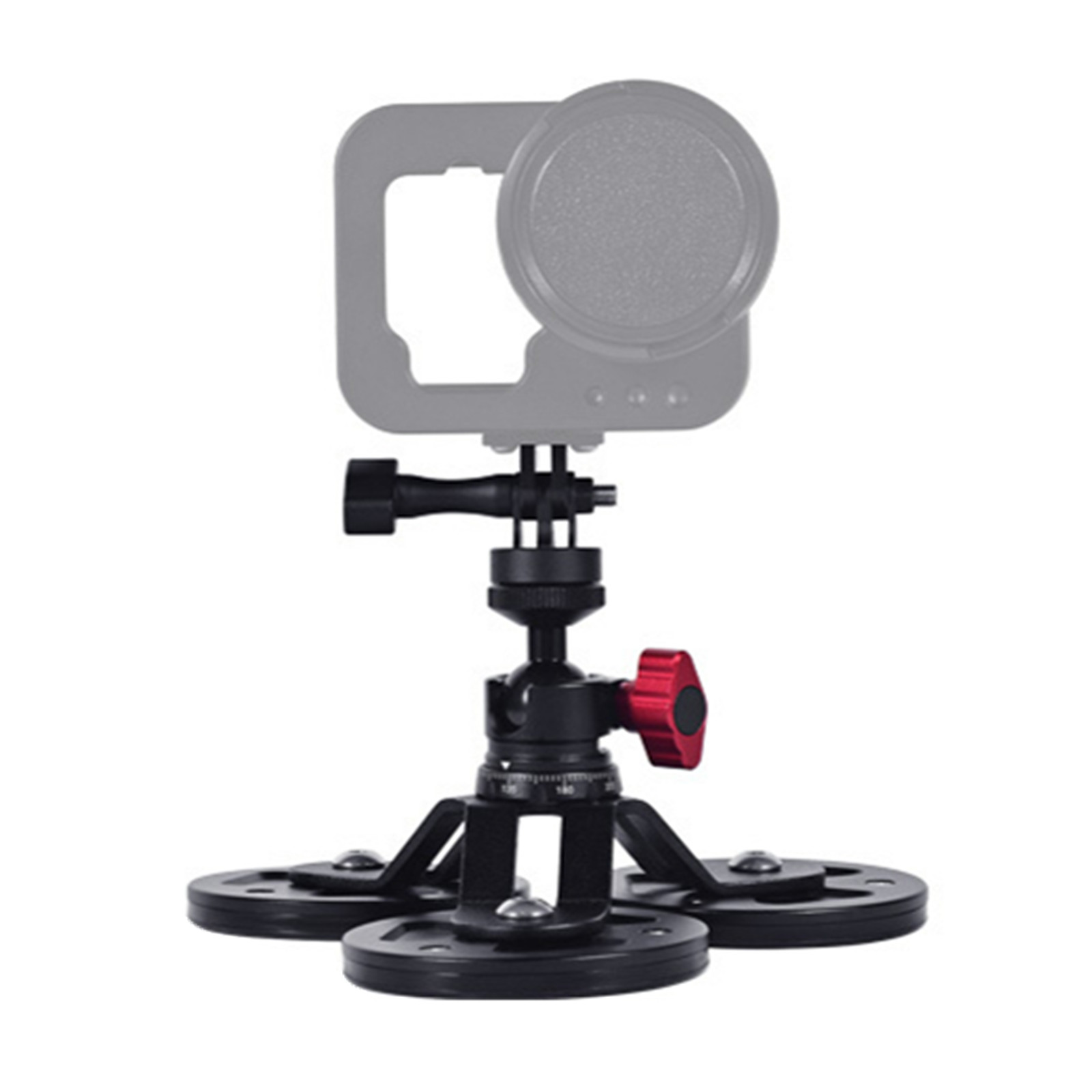 MOSHUSO FOYOMONT Magnetic Camera Mount for GoPro, AKASO, Insta360, DJI Action Cameras