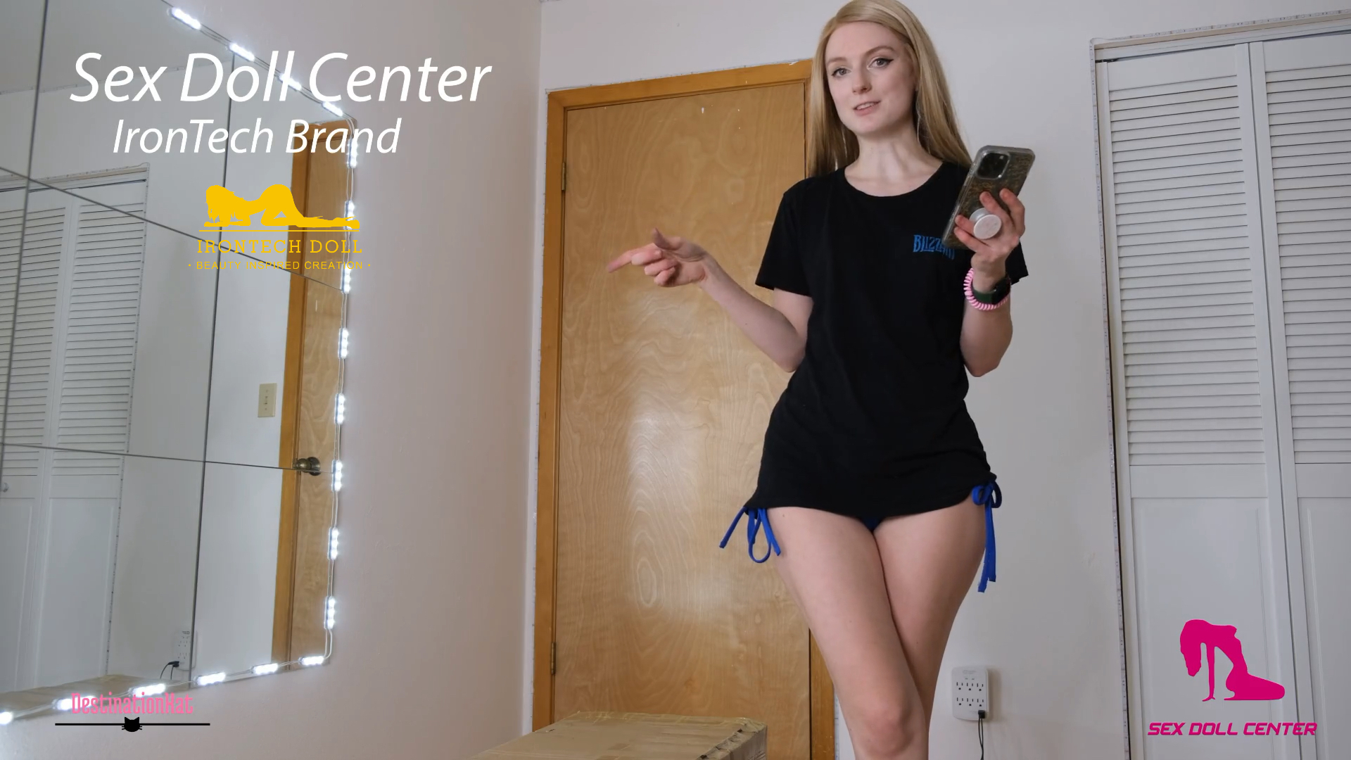 Unbox & Try On IronTech Doll By Stunning Girl - Kat