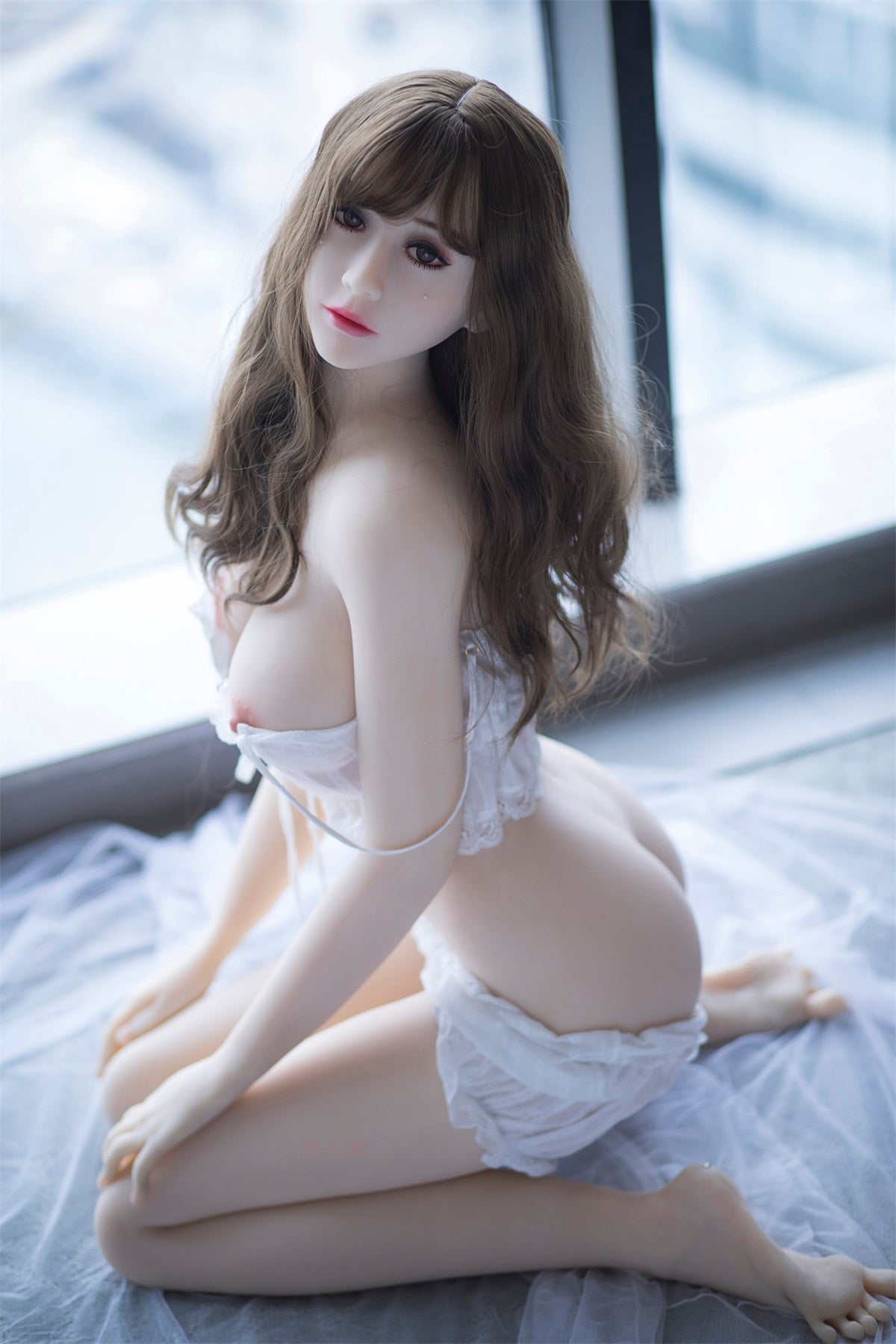 Alva - 5ft 6(165cm) Gentle Style Ultra Real Sex Doll With Blonde Curly Hair