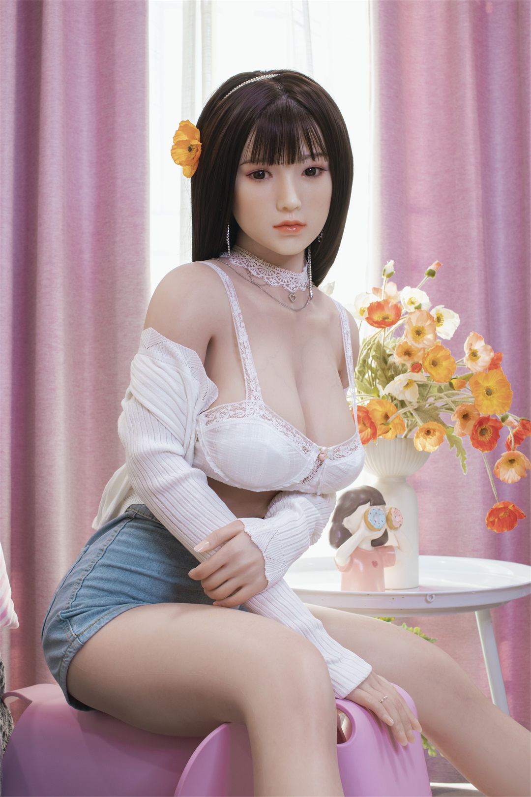 5ft 6/168cm Asian Style Sex Doll with realistic features-Meghan