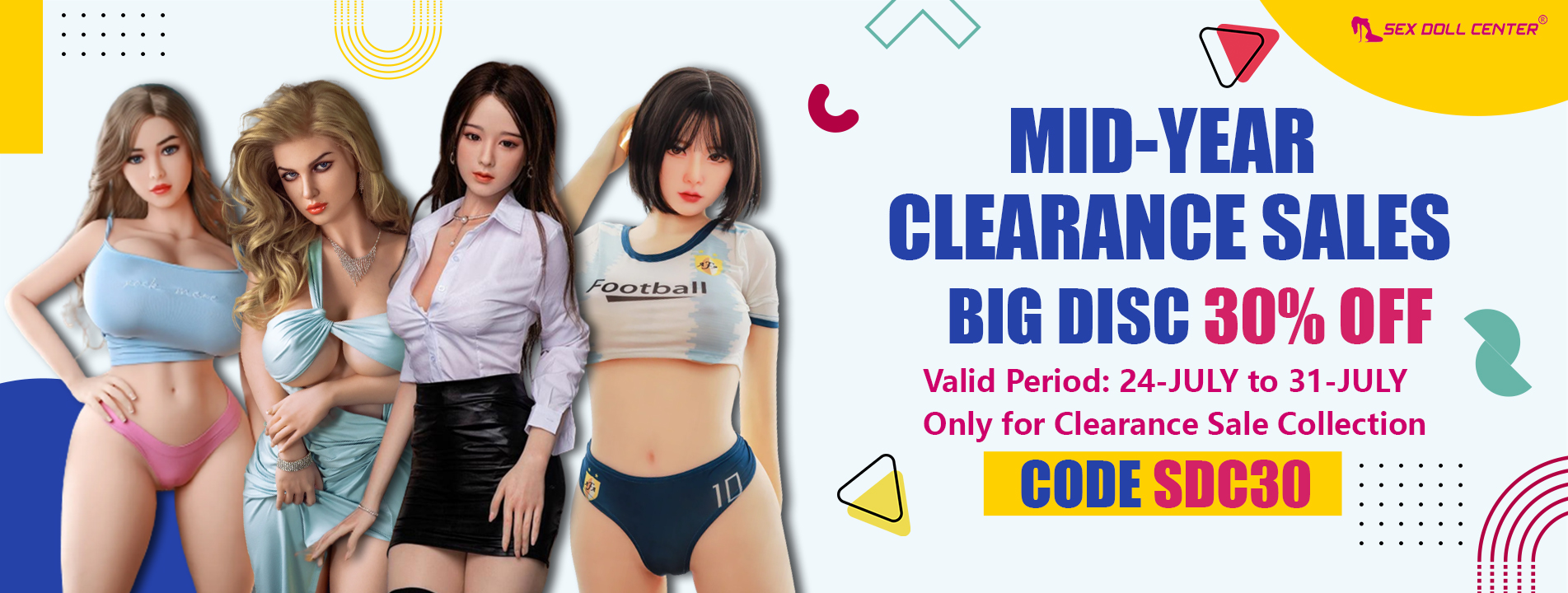 Mid Year Clearance Sales SexDollCenter SexDollCenter.vip