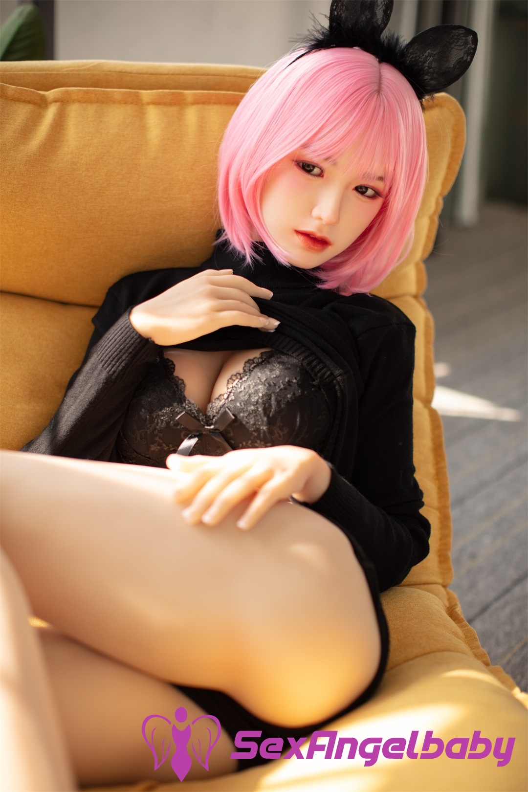 150cm/4Ft 11 Japanese Style Ultra Realistic Silicone Sex Doll (In Stock US)-Jane