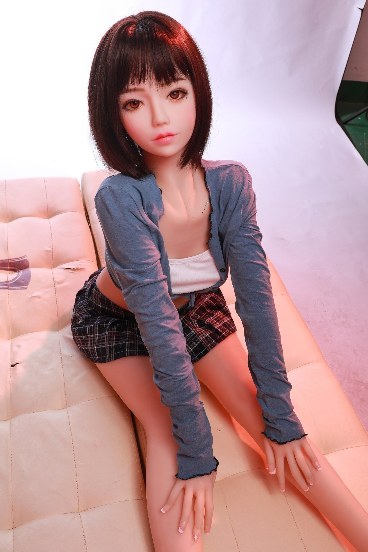 4ft 10/148cm Cute Mini Sex Doll-Reiko (In Stock US)
