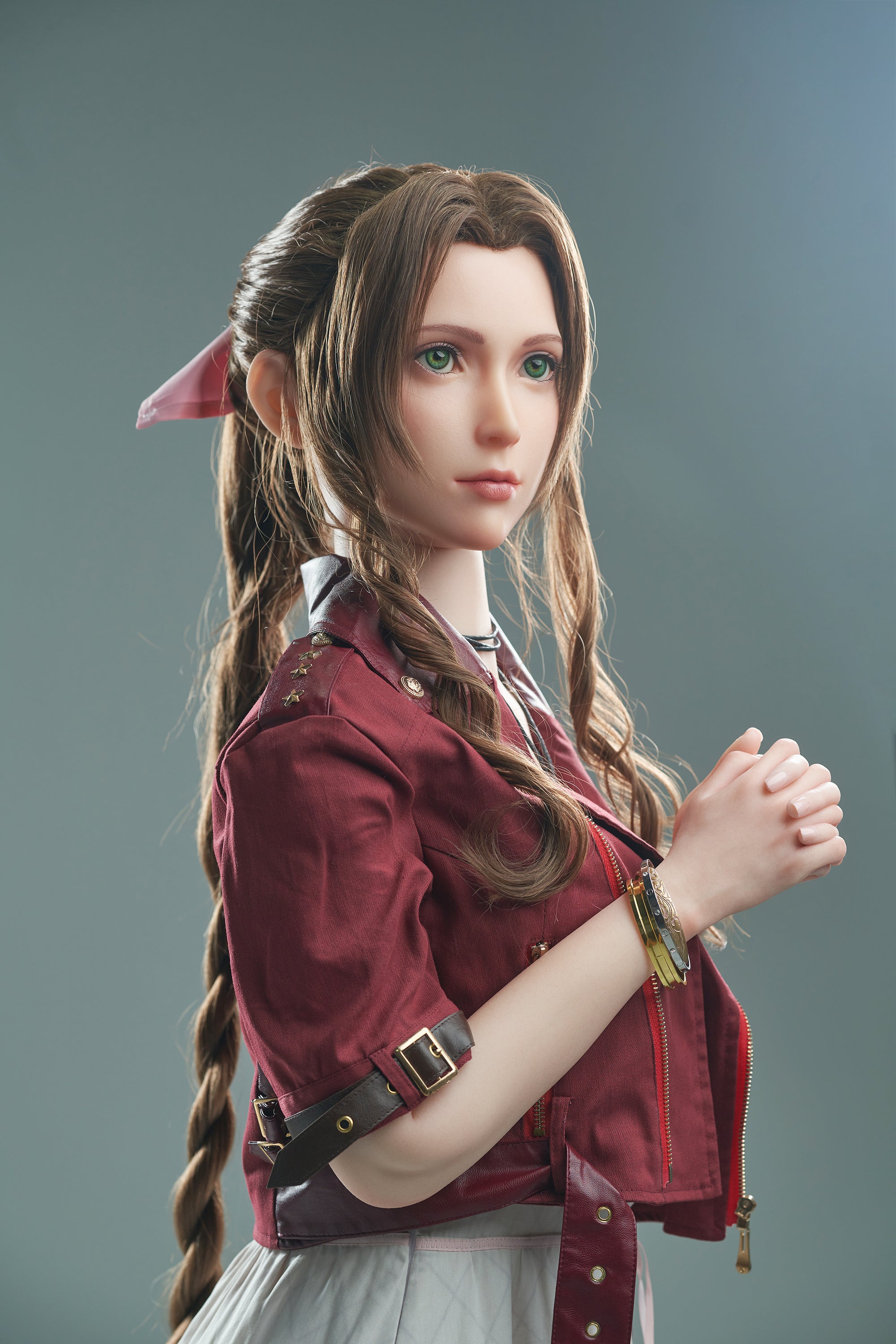 Game Lady 5ft 6/168cm Asian Style Realistic Sex Doll - Aerith Ⅰ-SexDollBabe