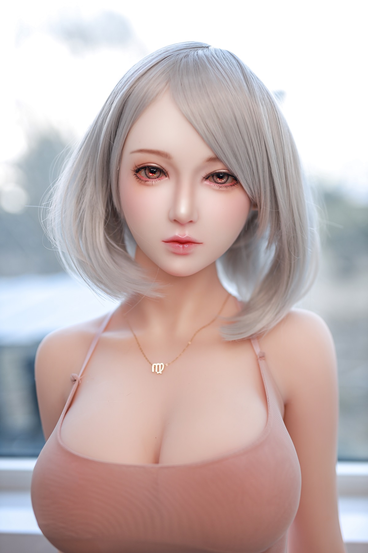 Dimu Doll 5ft 5 / 166cm Short Hear Sex Doll with Silicone Head -  Yumii -SexDollBabe
