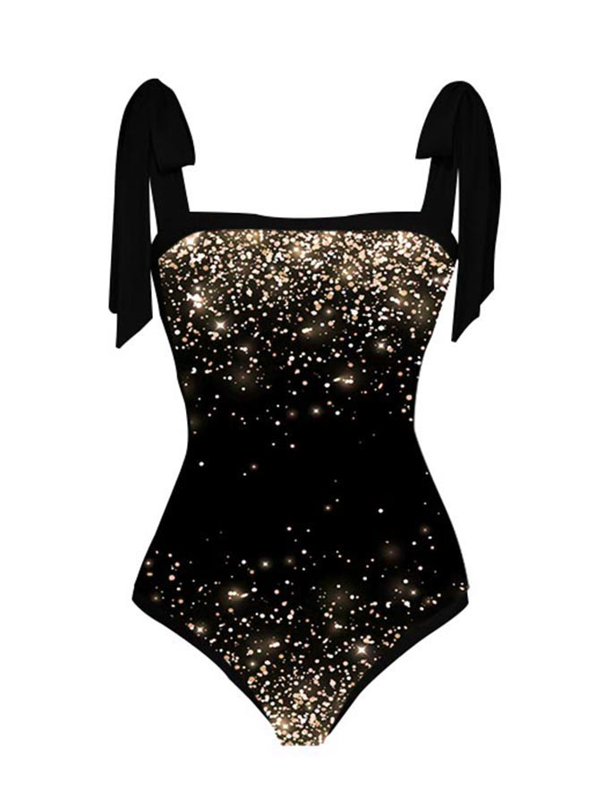 Print One Piece Swimsuits and Cover Up